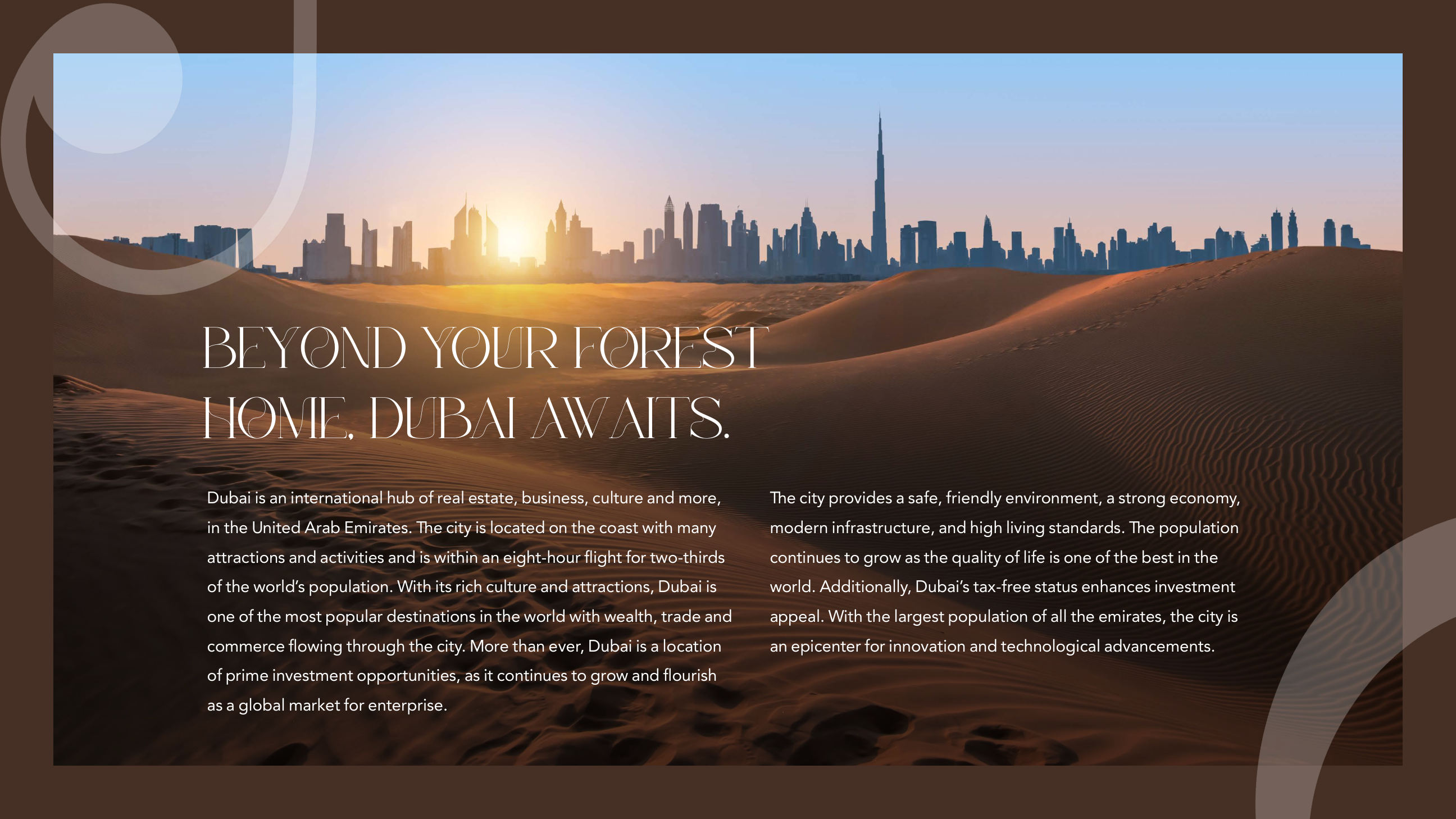 Ghaf Woods brochure page image