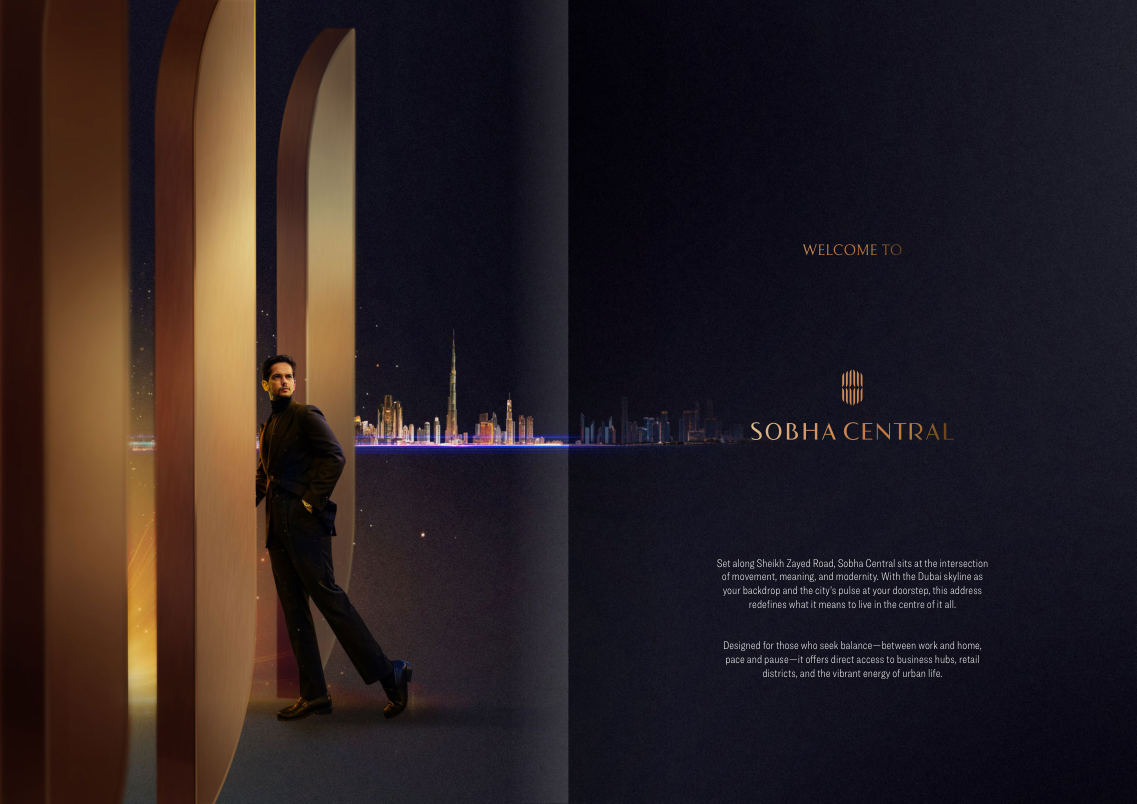 Sobha Central brochure page image