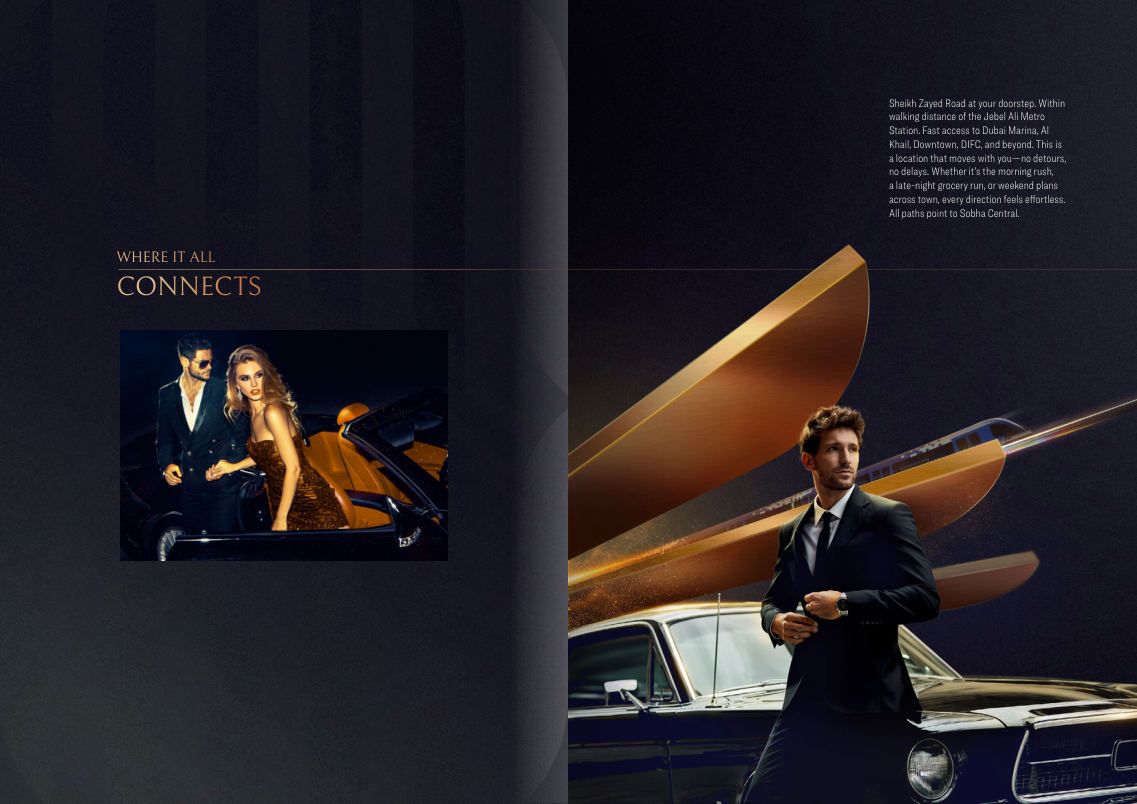 Sobha Central brochure page image