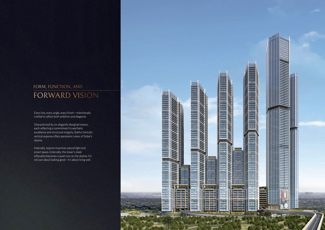 Sobha Central brochure page image